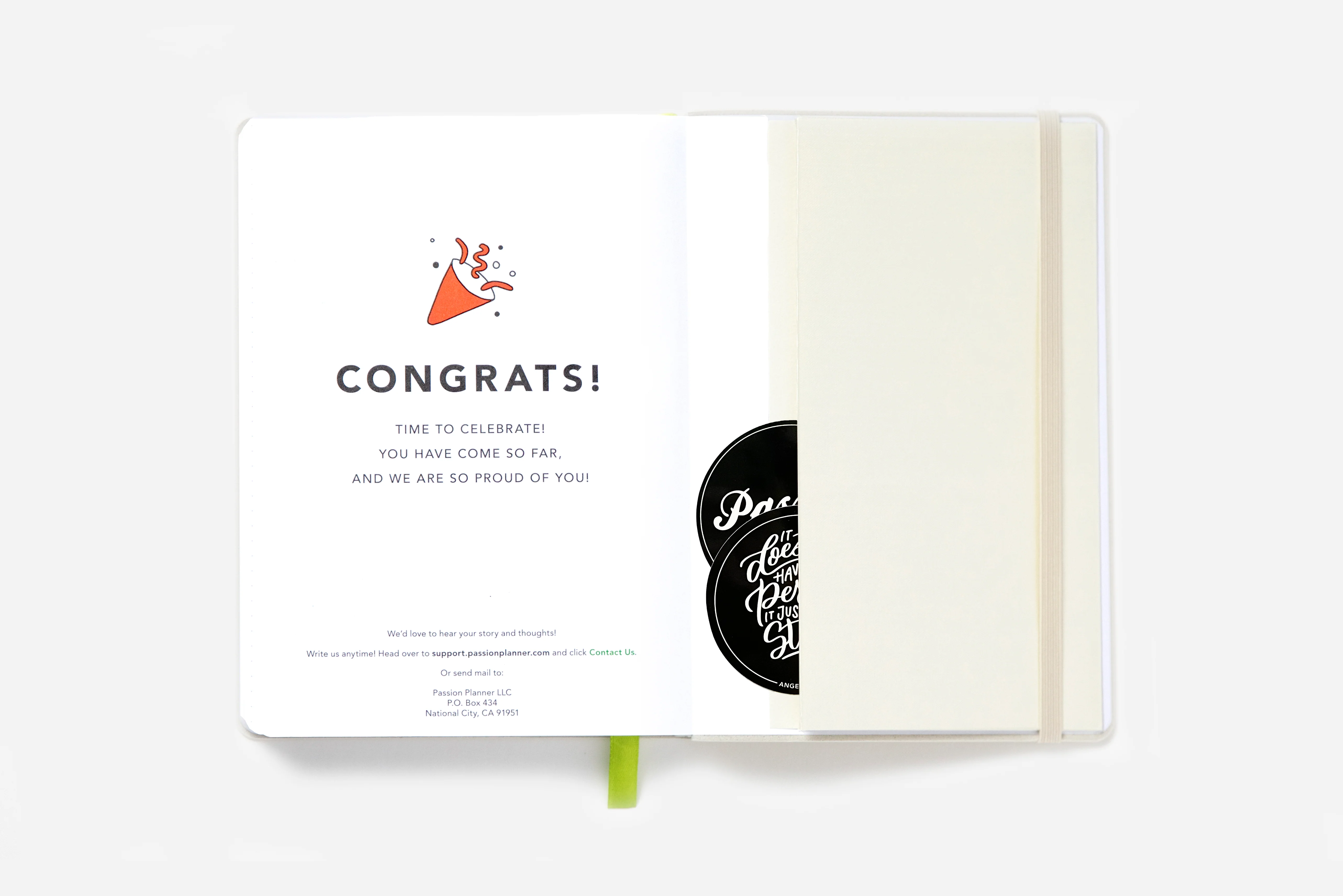 Daily Planner - Undated - Blossom White - Image 4