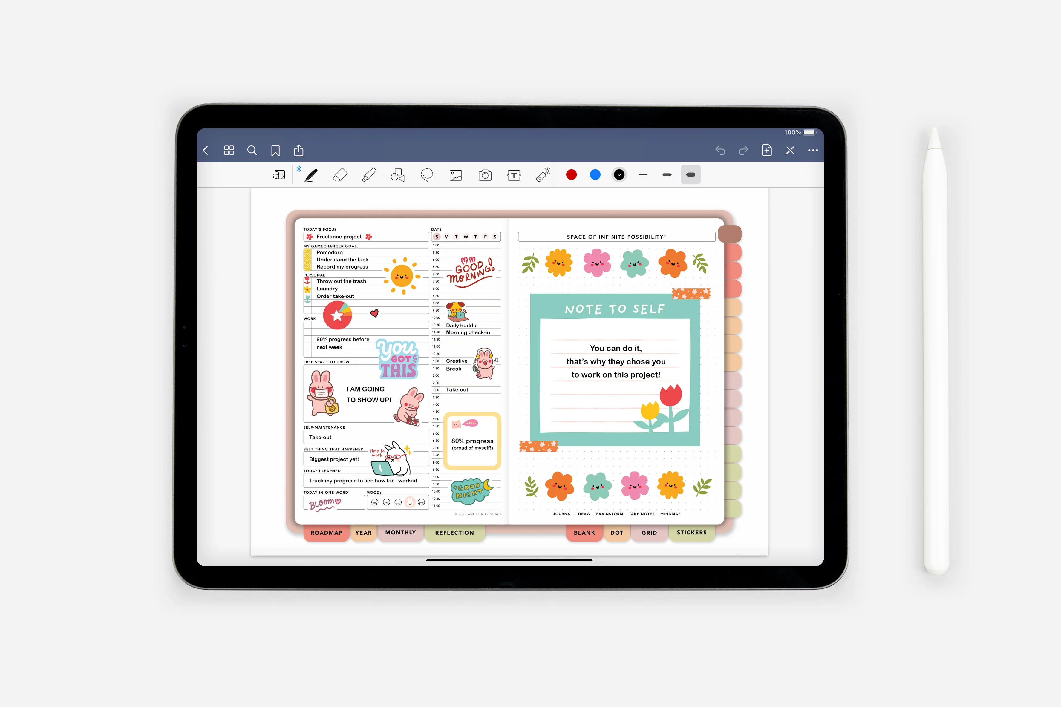 Digital Everything Cute Sticker Book - Image 4