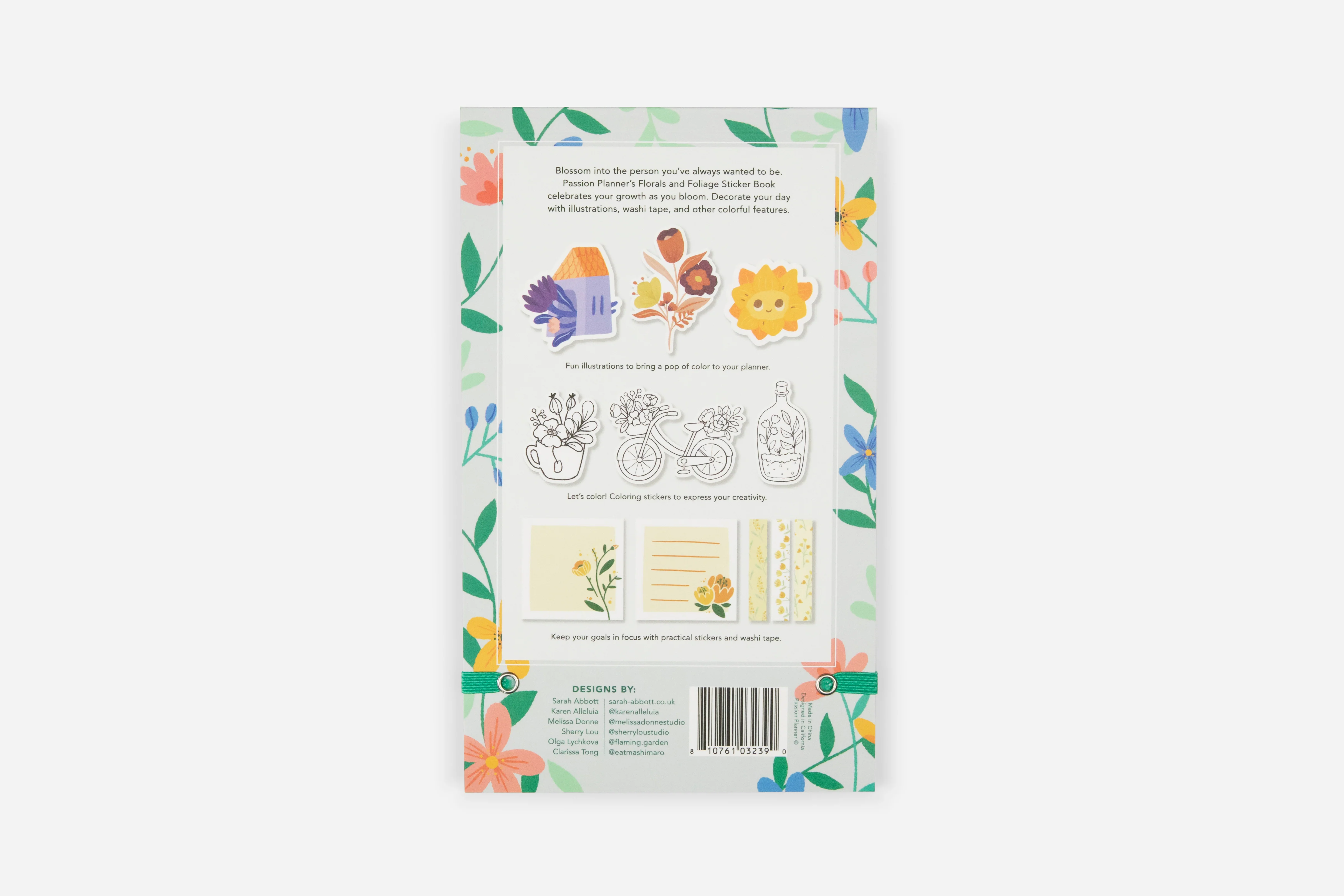 Florals and Foliage Sticker Book - Image 5