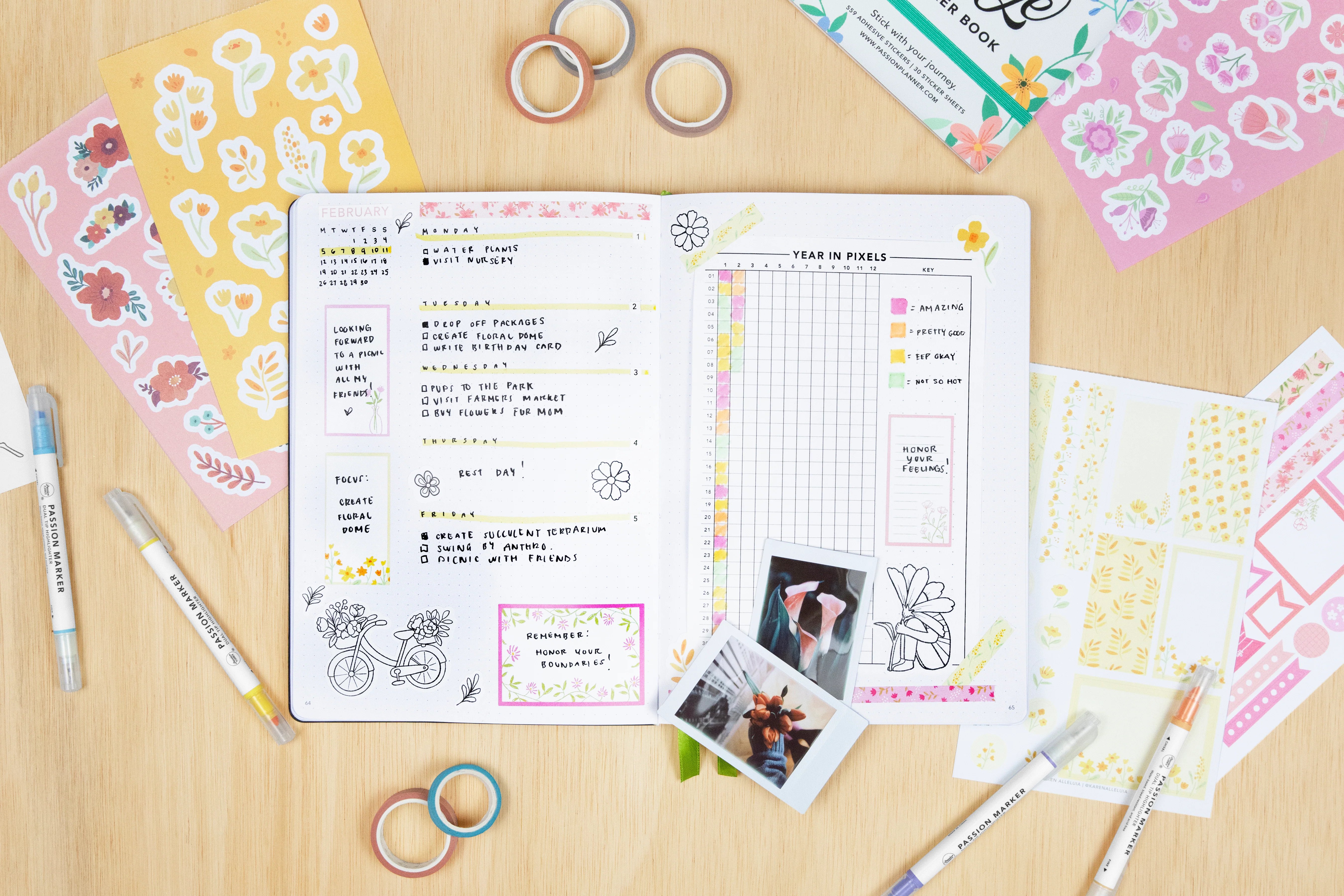 Florals and Foliage Sticker Book - Image 6