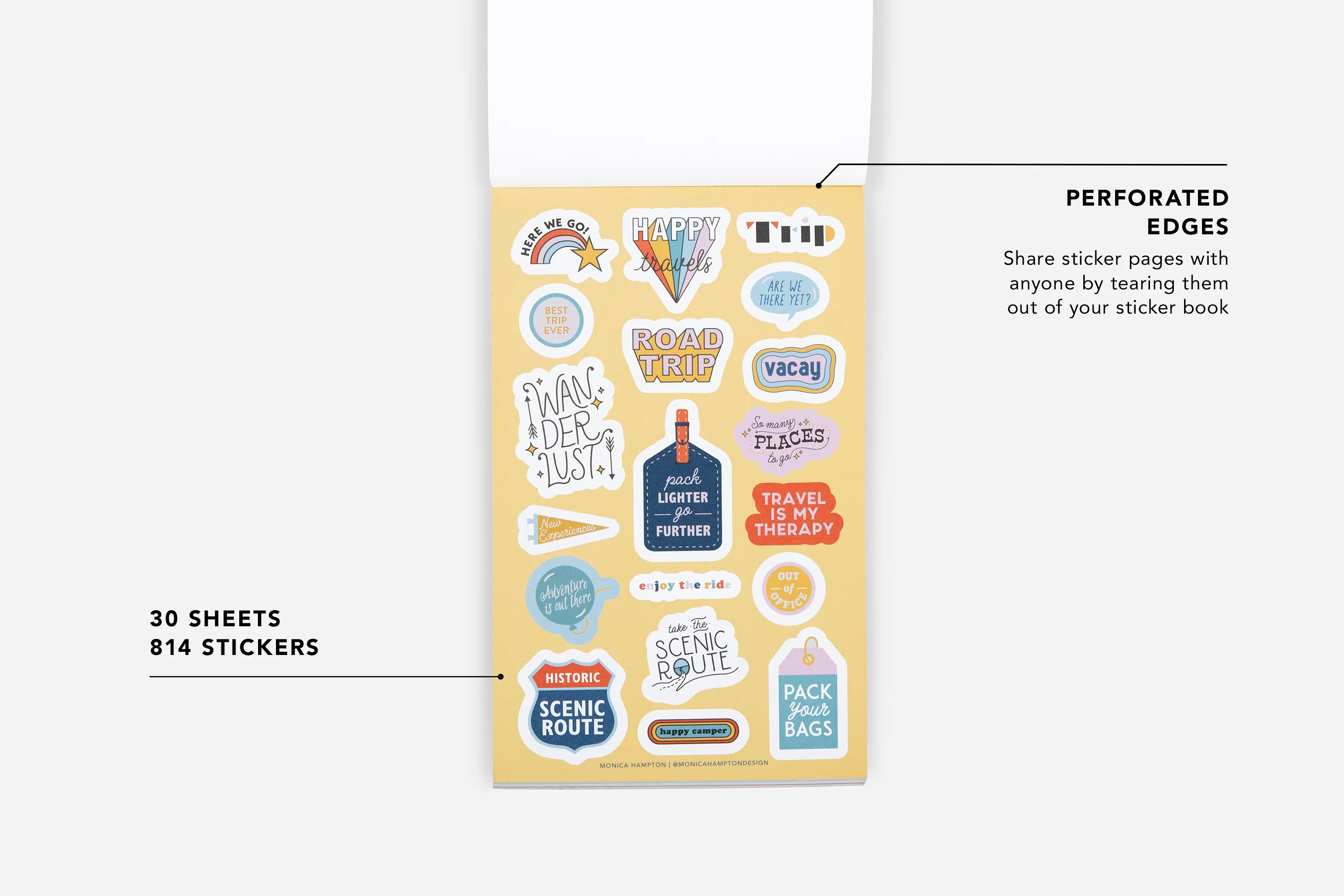 Let's Go! Travel Sticker Book - Image 3