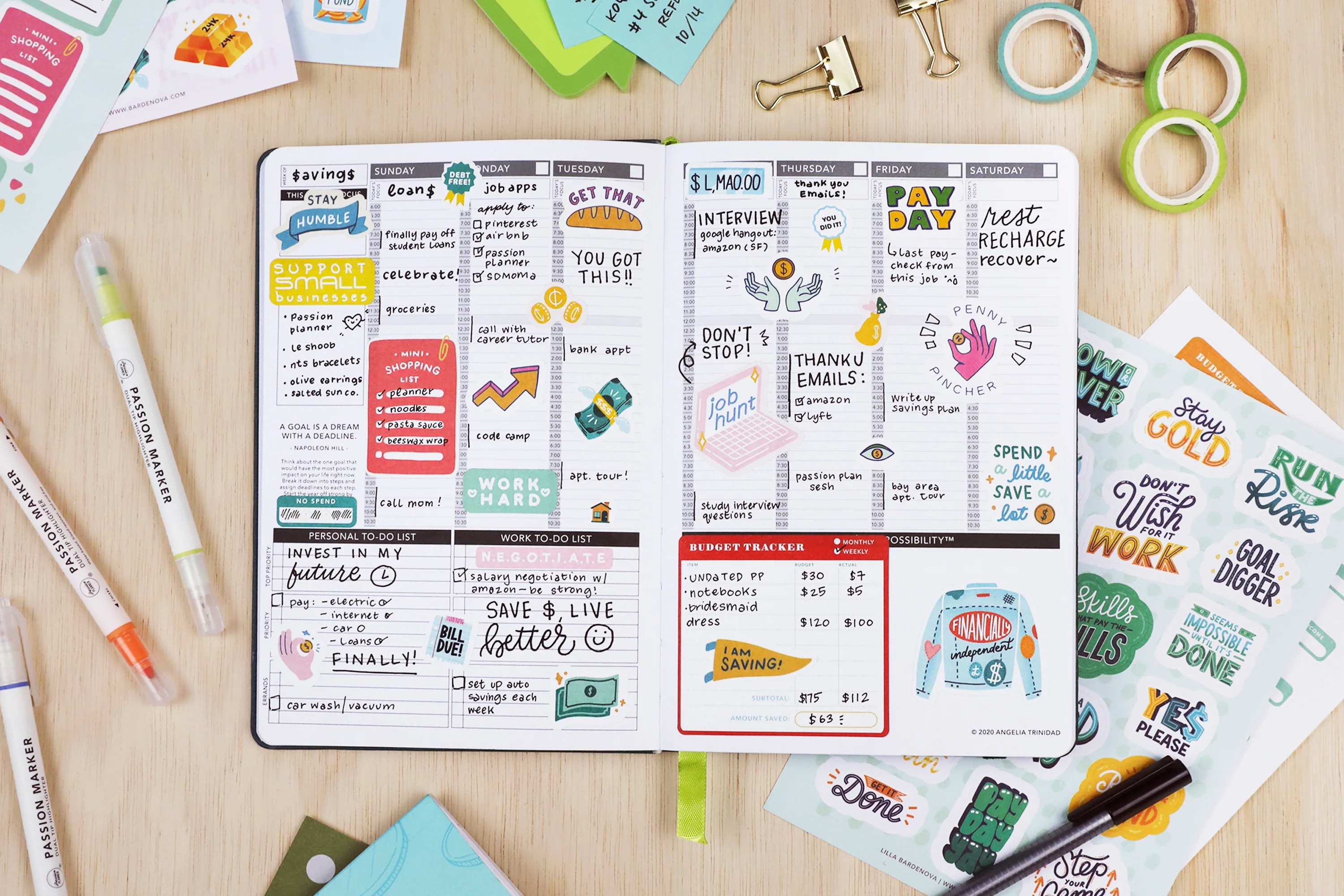 SAVE IT! Finance & Budgeting Sticker Book - Image 4