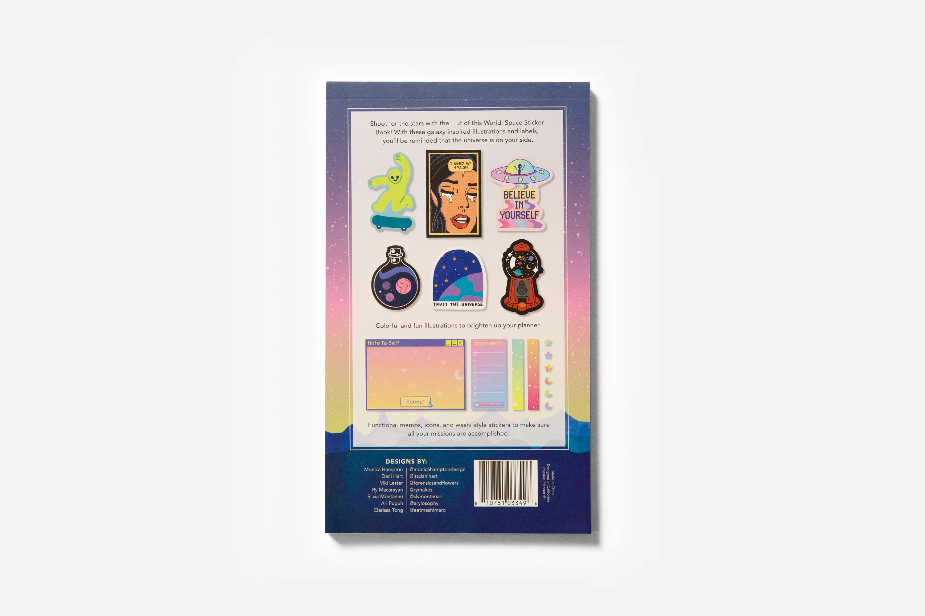 Out of this World! Space Sticker Book - Image 4
