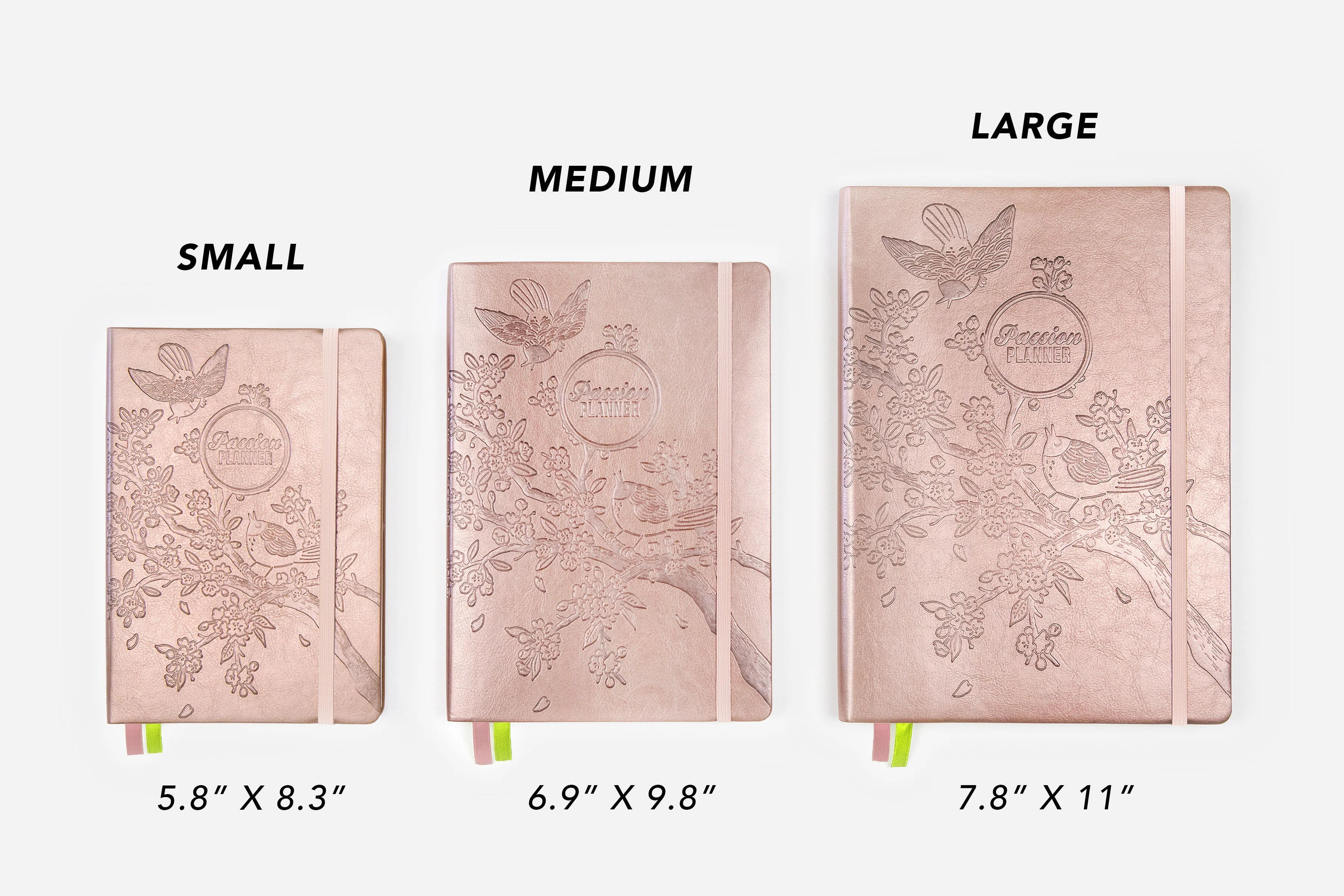 Weekly Undated Planner - Sakura Melody Rose Gold - Image 6